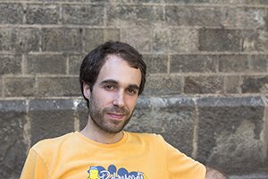 José Alberto, terapeuta voluntario con personas de la tercera edad